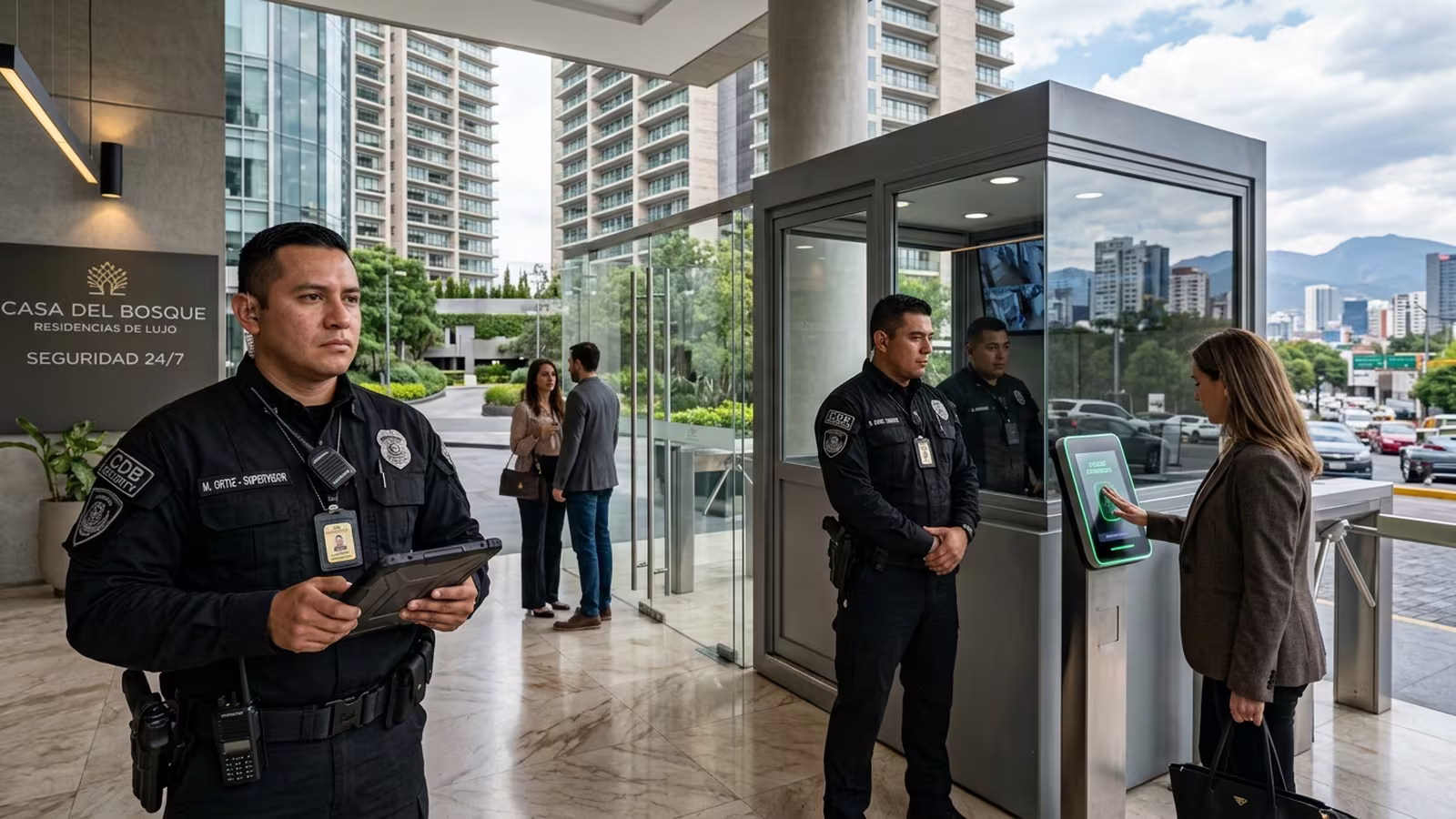 Guardias de seguridad privada para condominios
