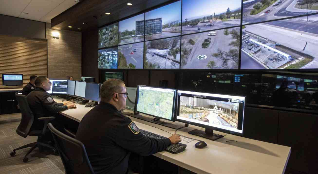 Videovigilancia en accesos principales
